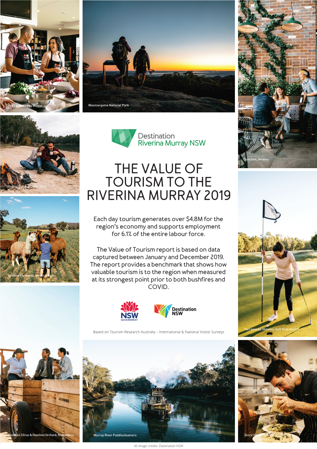 The Value of Tourism to the Riverina Murray 2019