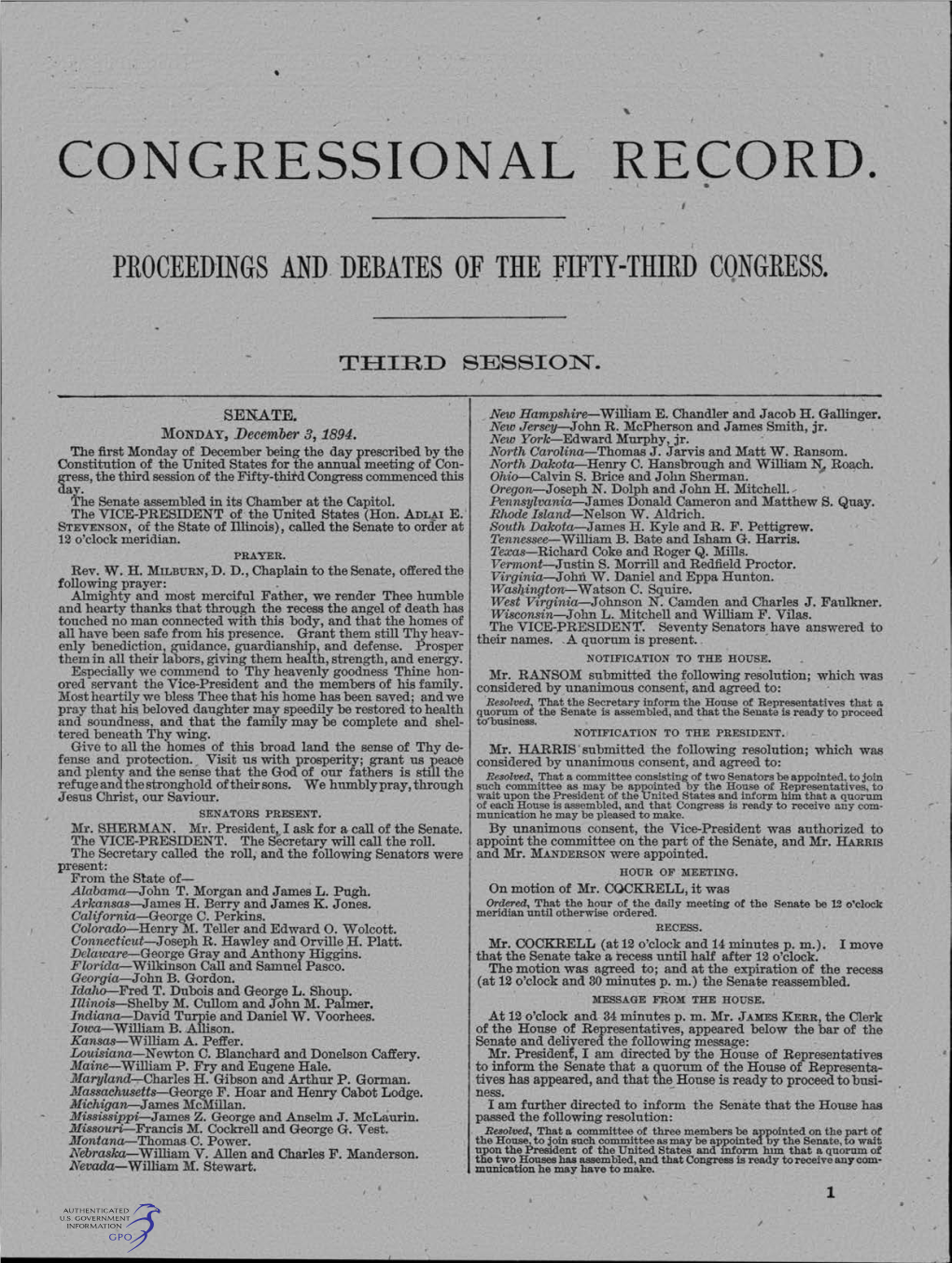 Congressional Record