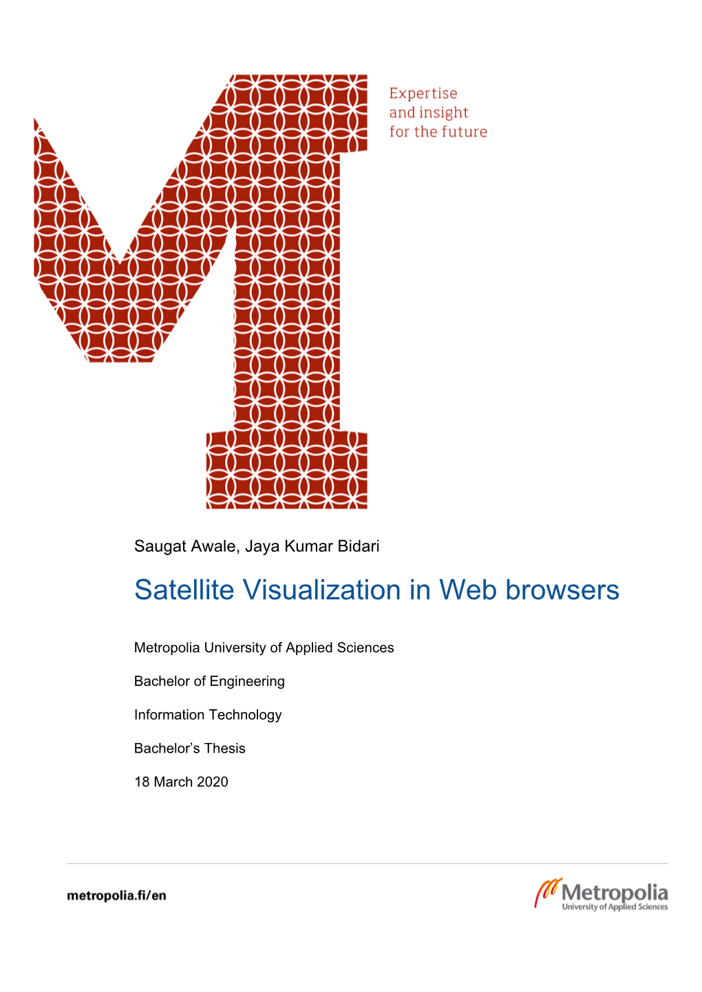 Satellite Visualization in Web Browsers