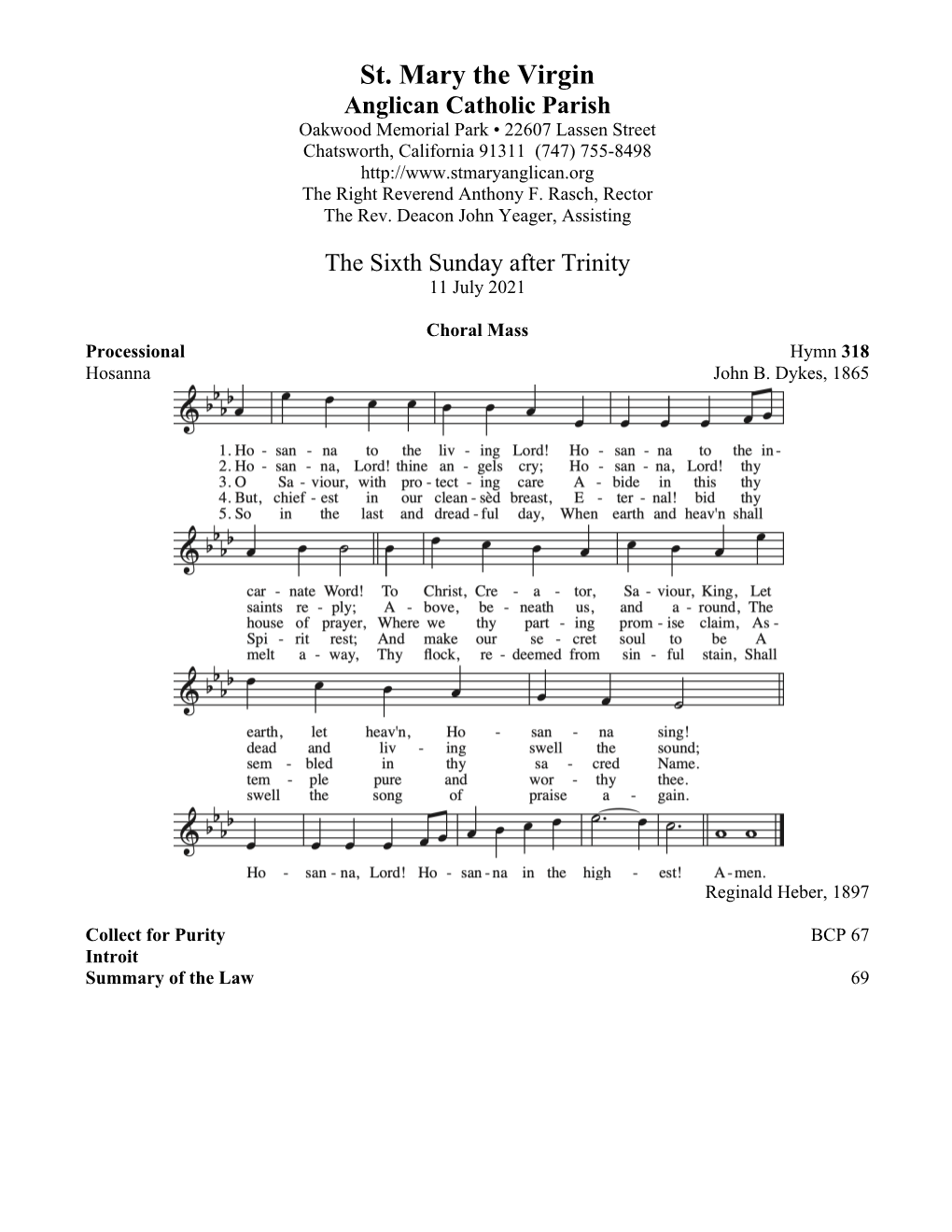 Herein; to Thee Cherubim and Seraphim Con|Tinually Do Cry, Holy, Holy, Holy, Lord God of | Sabaoth; Heaven and Earth Are Full of the Majesty | of Thy Glory