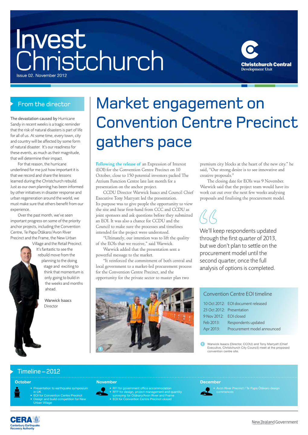 Invest Christchurch Newsletter