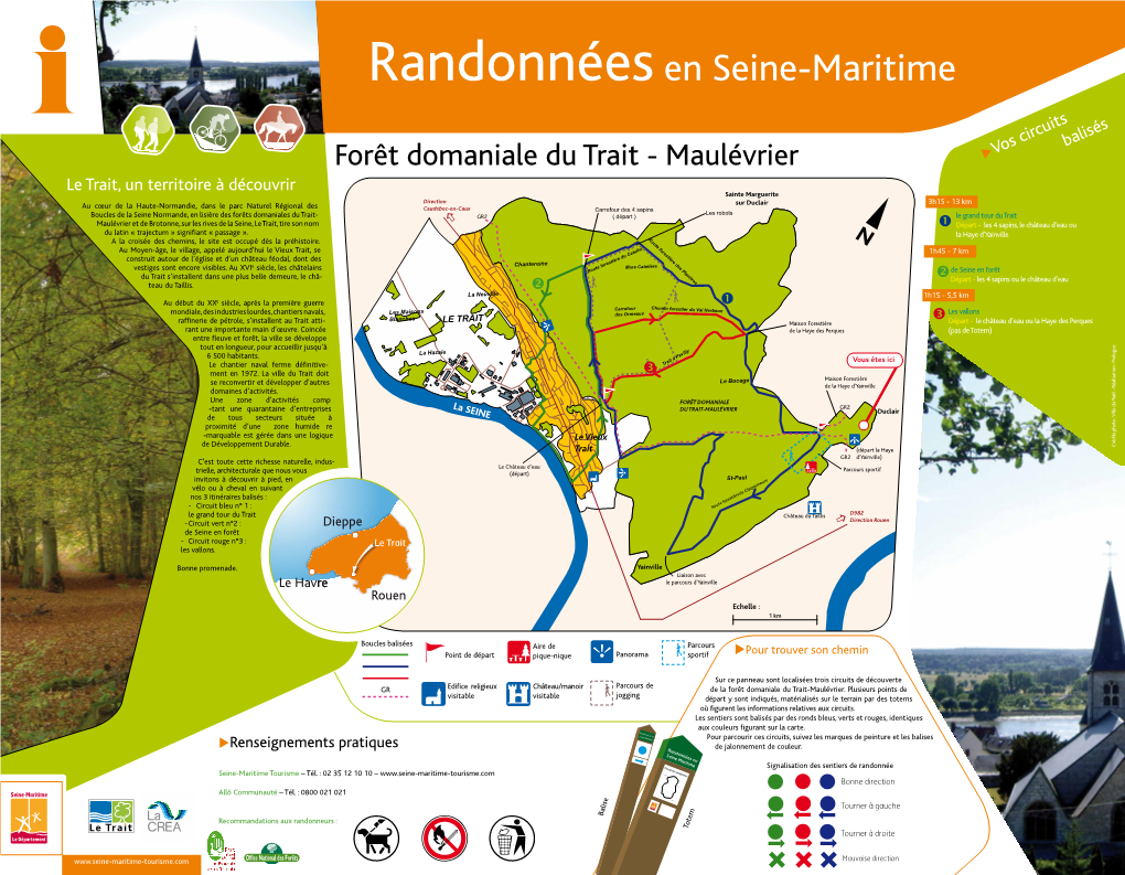 Yainville La SEINE FORÊT DOMANIALE DU TRAIT