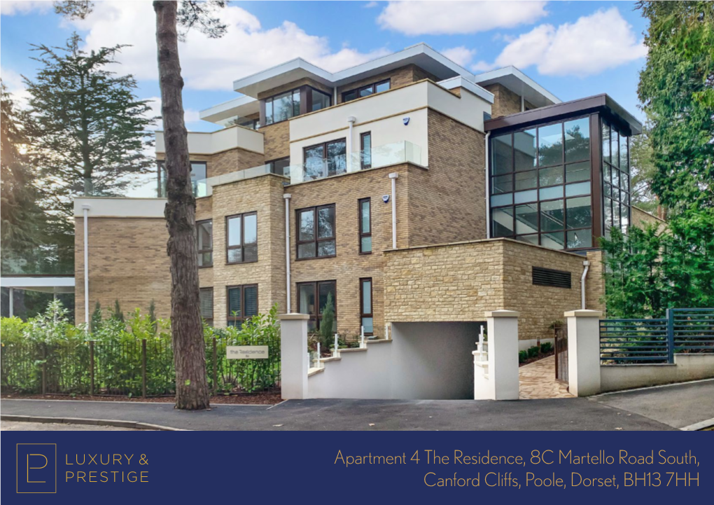 Apartment 4 the Residence, 8C Martello Road South, Canford Cliffs