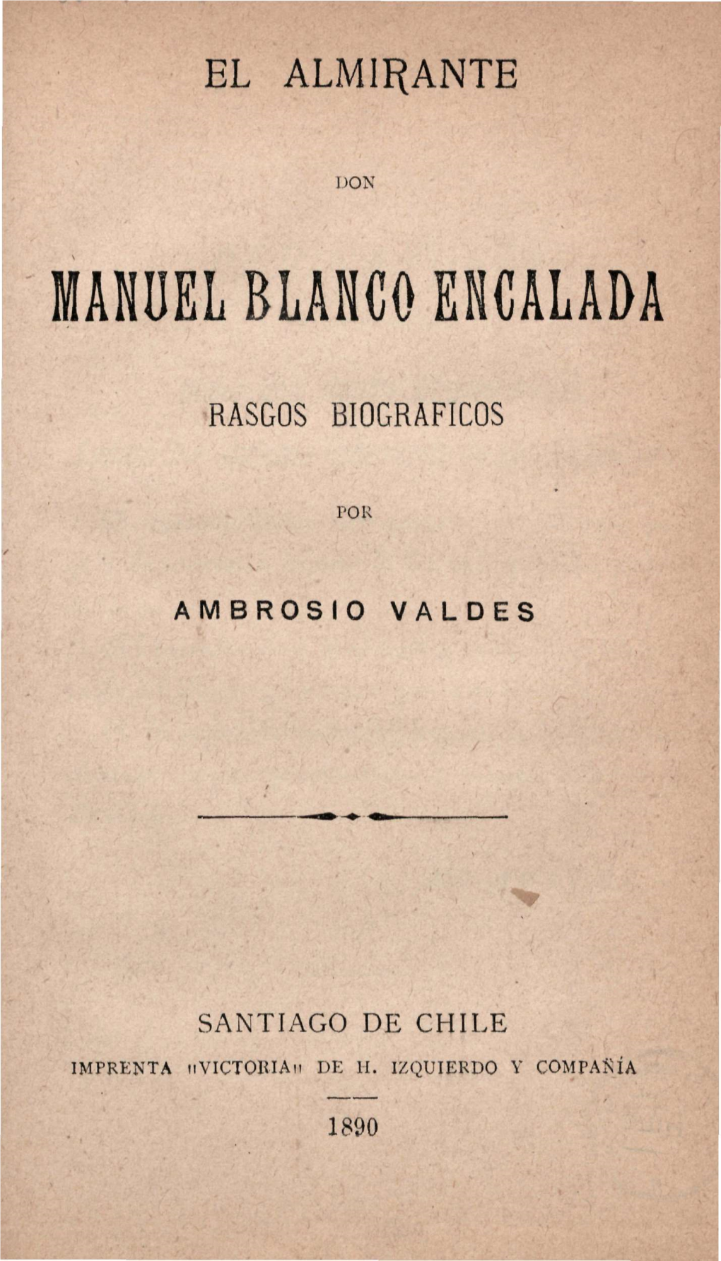 Manuel Blanco Encalada