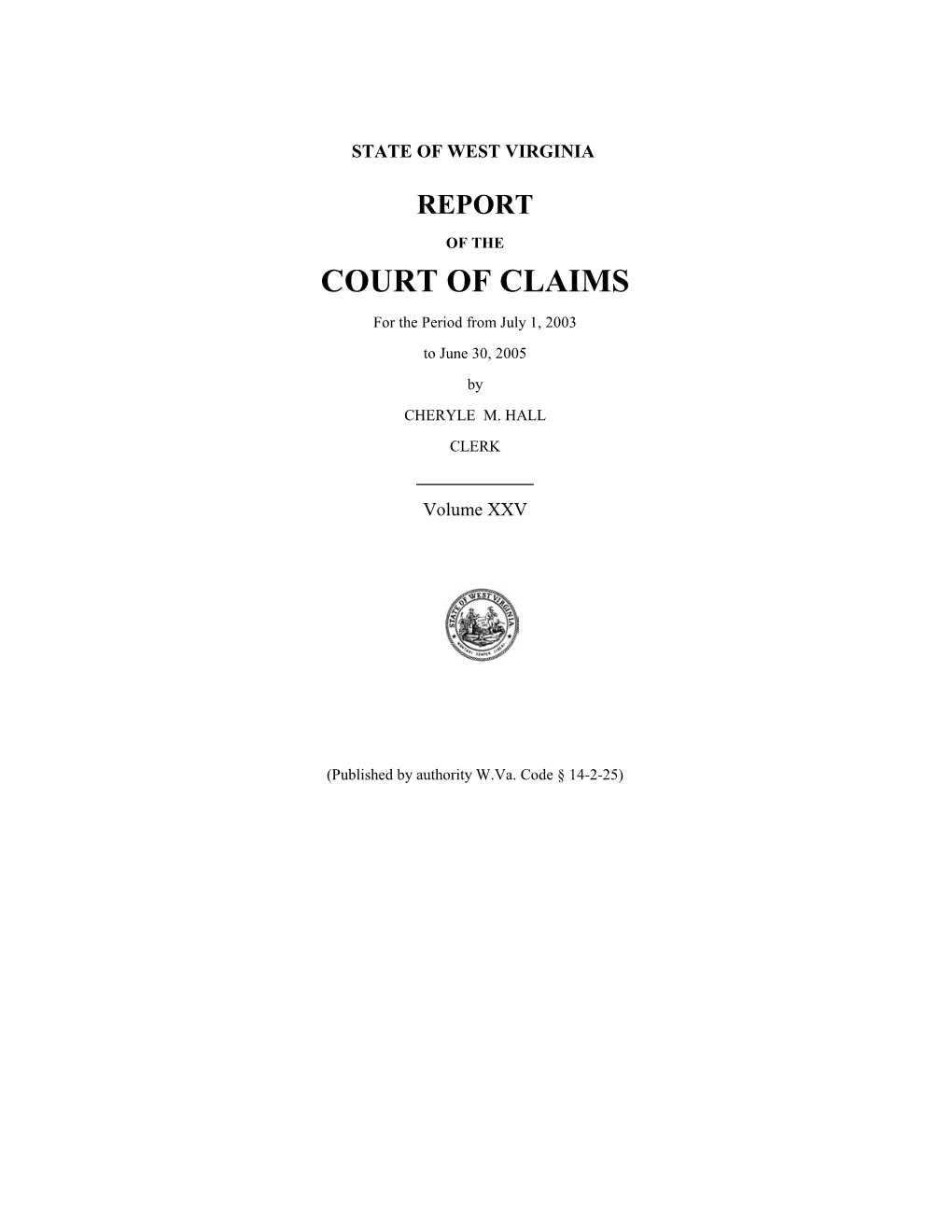 Court of Claims