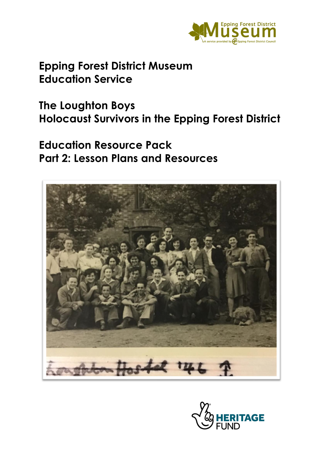 The Loughton Boys Holocaust Survivors in the Epping Forest District