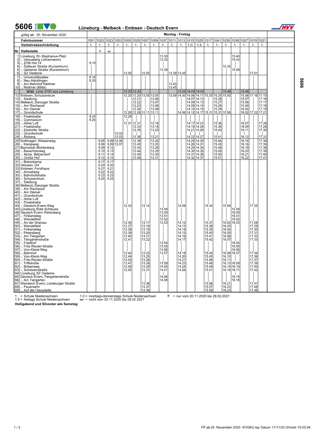 Deutsch Evern 5606