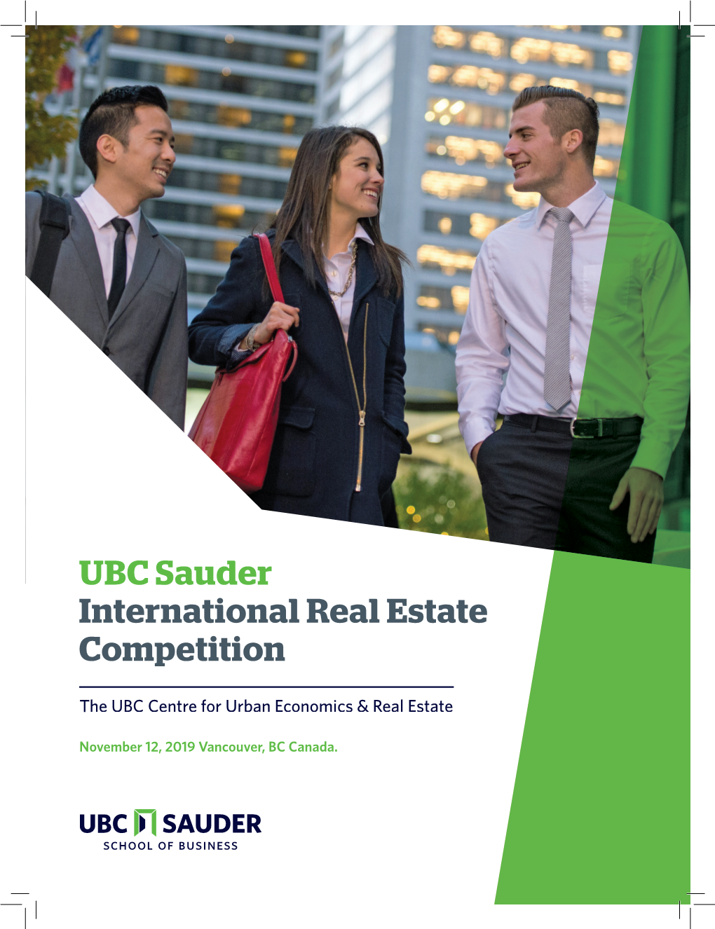 UBC Sauder International Real Estate Competition