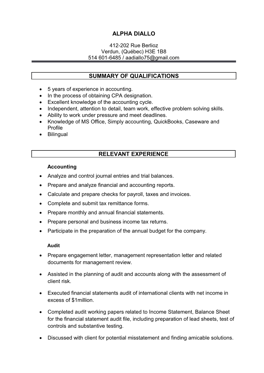 In the Process of Obtaining CPA Designation