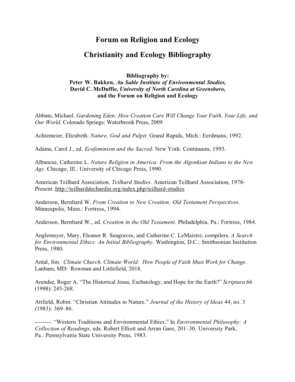 View a PDF Version of This Bibliography