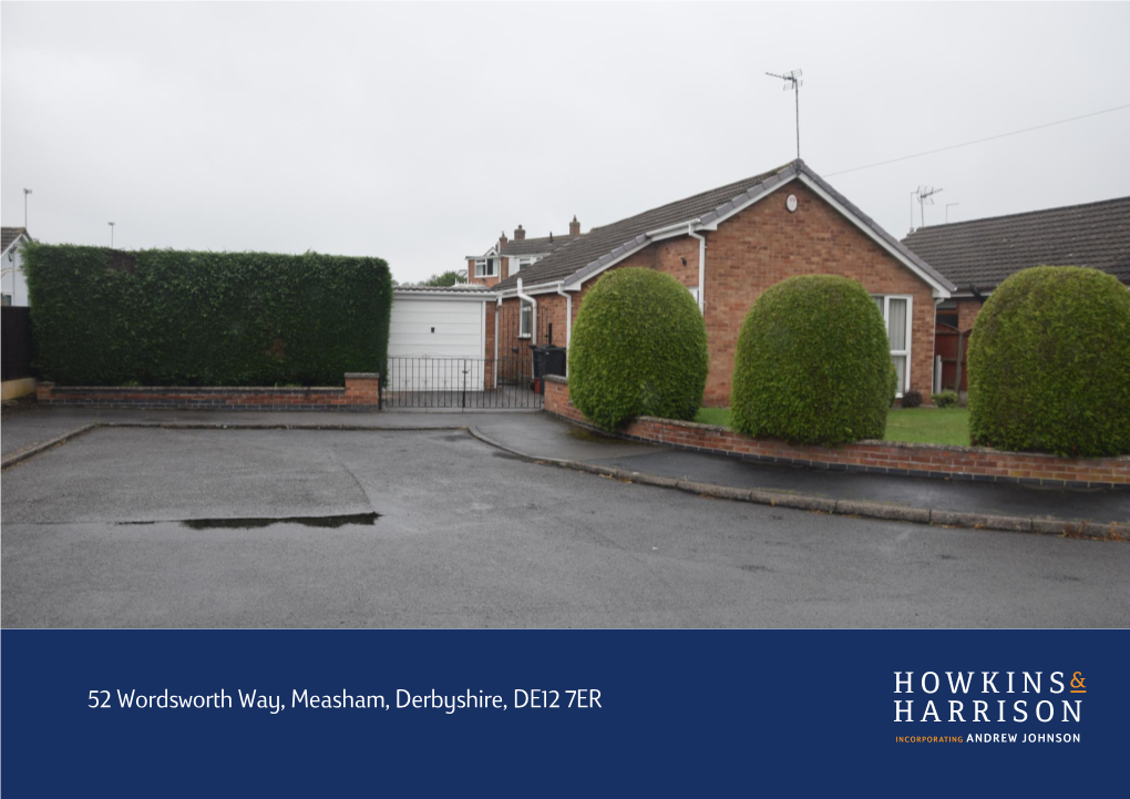 52 Wordsworth Way, Measham, Derbyshire, DE12 7ER