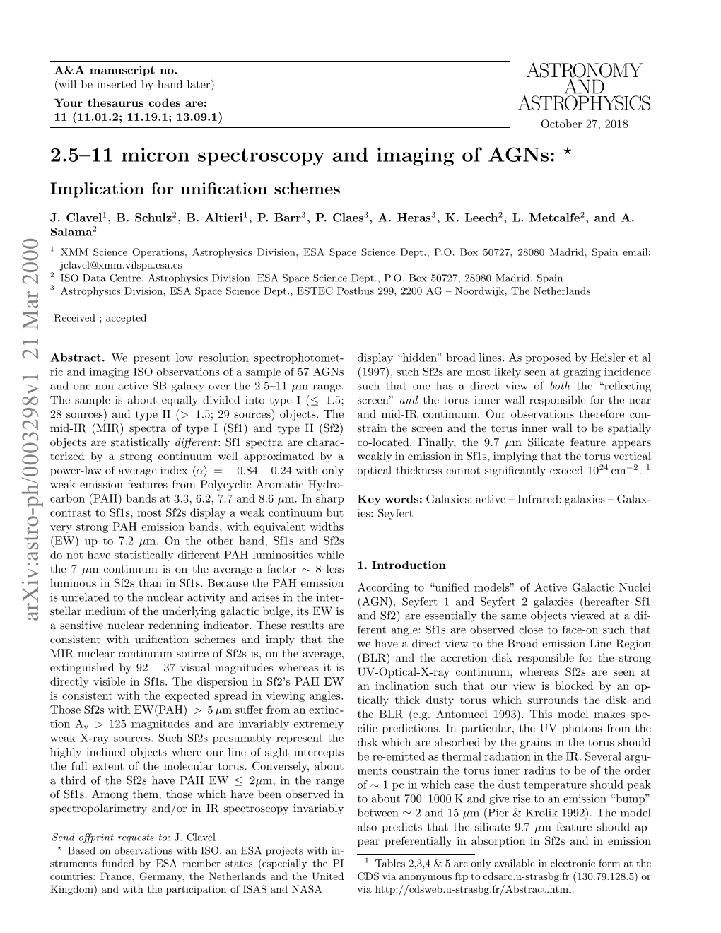2.5-11 Micron Spectroscopy and Imaging of Agns: Implication For