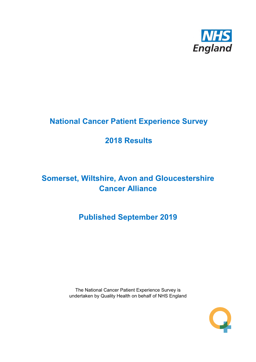 Somerset, Wiltshire, Avon and Gloucestershire Cancer Alliance