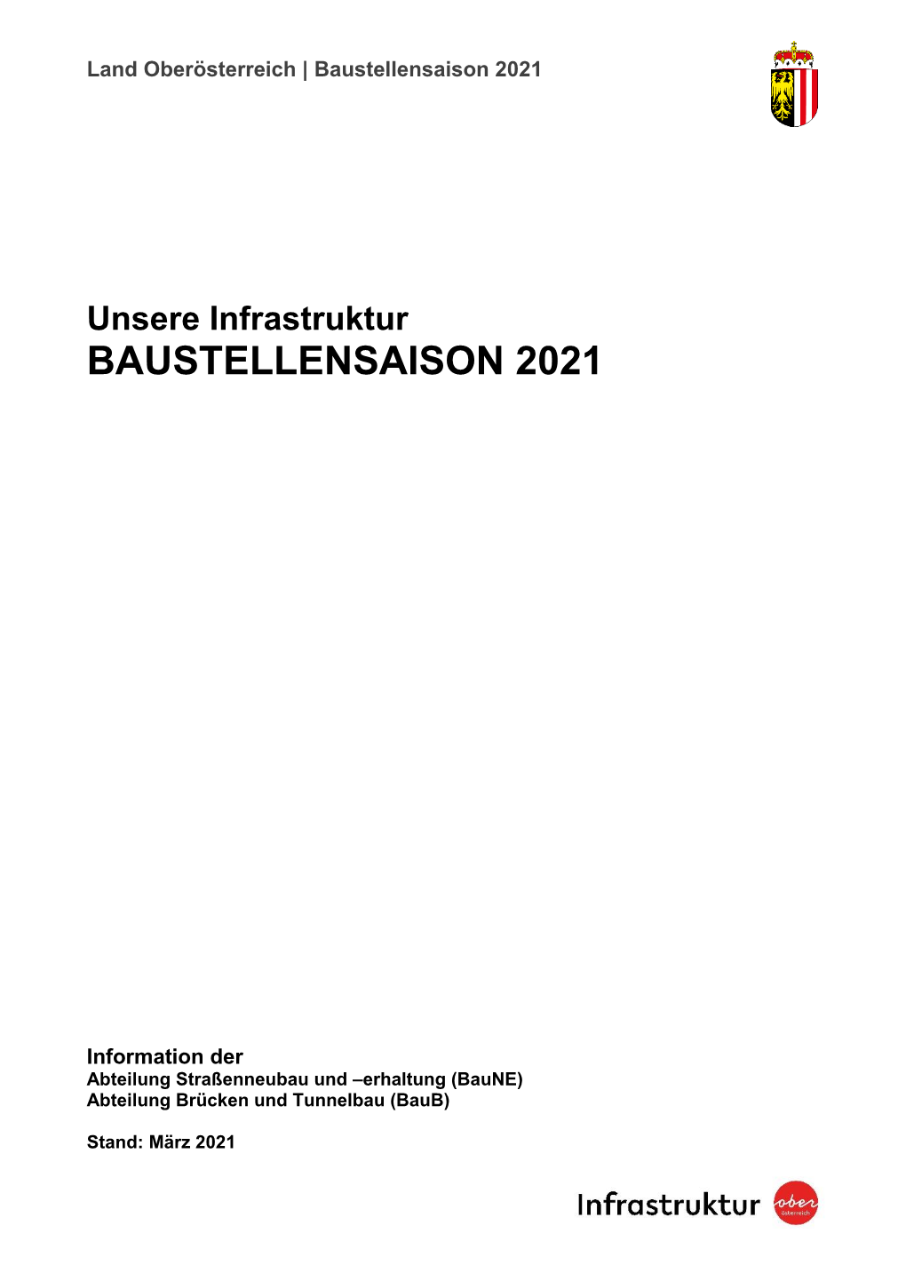 Baustellensaison 2021