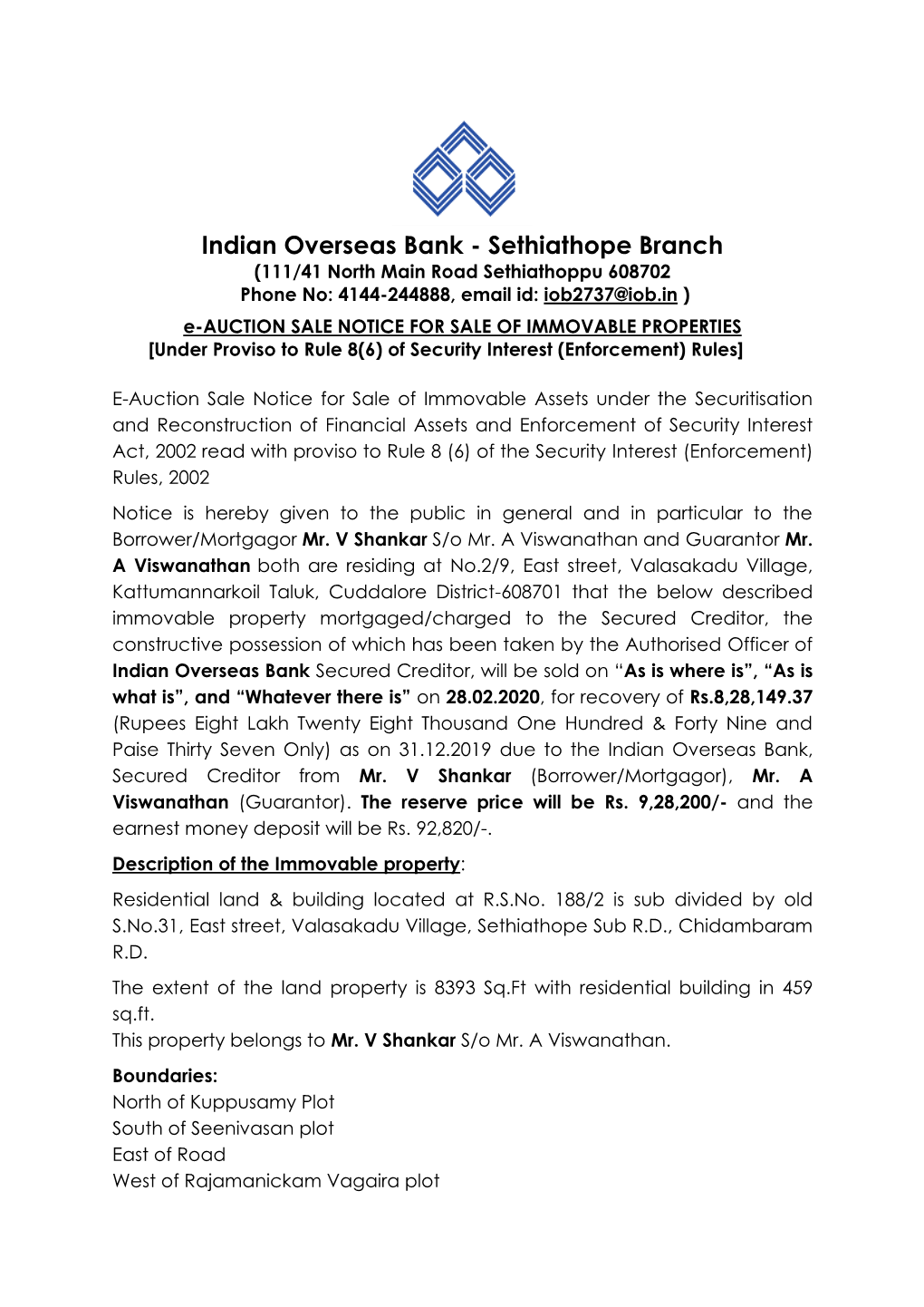 Indian Overseas Bank