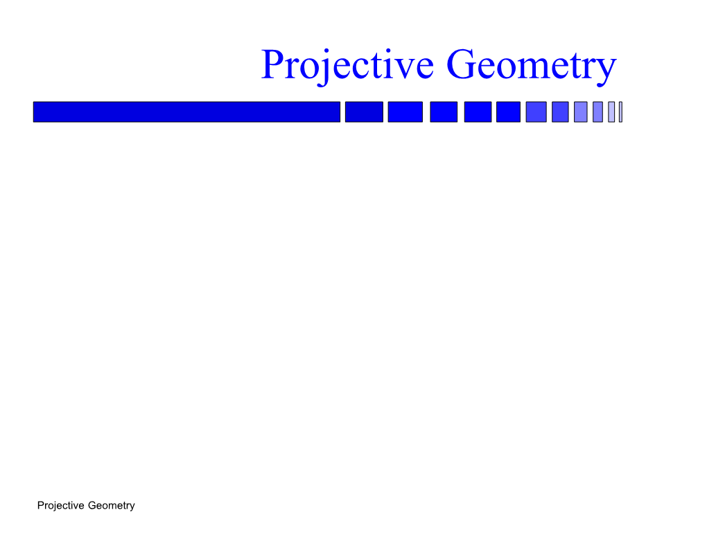 Euclidean Versus Projective Geometry