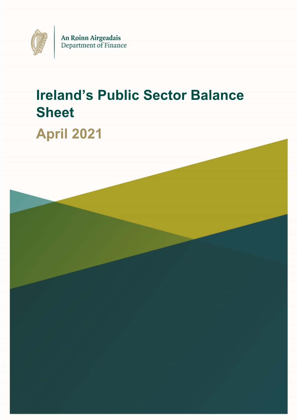 Ireland's Public Sector Balance Sheet April 2021