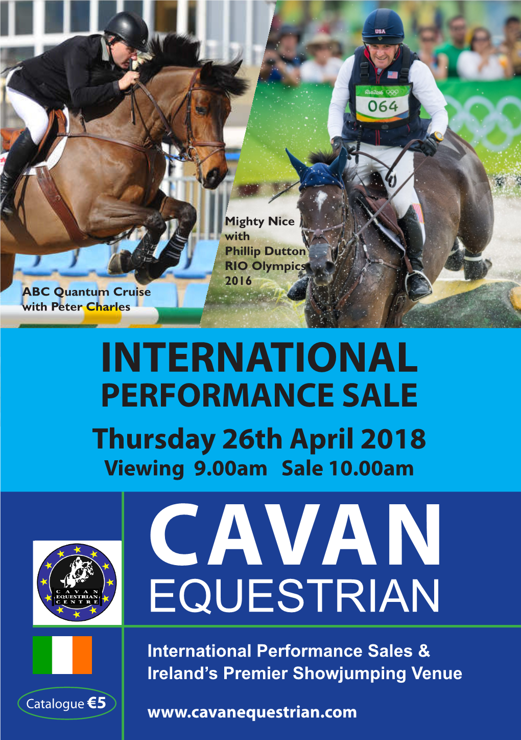 PERFORMANCE SALE Thursday 26Th April 2018 Viewing 9.00Am Sale 10.00Am