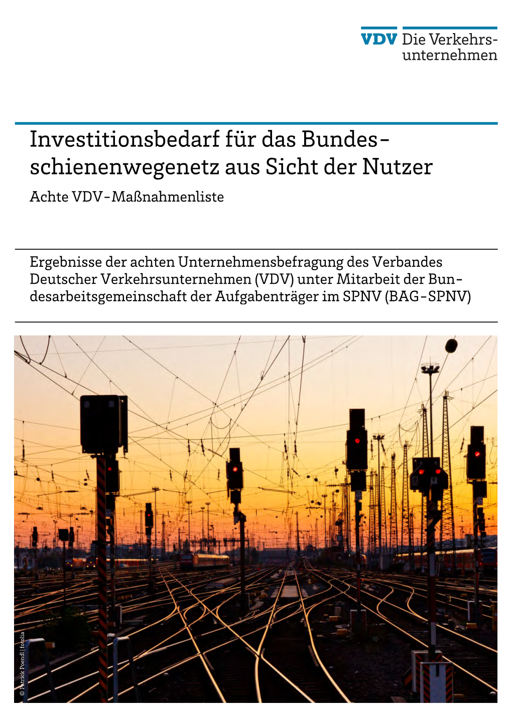 Investitionsbedarf Für Das Bundesschienenwegenetz Aus