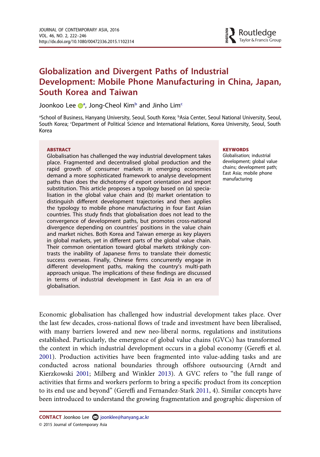 Mobile Phone Manufacturing in China