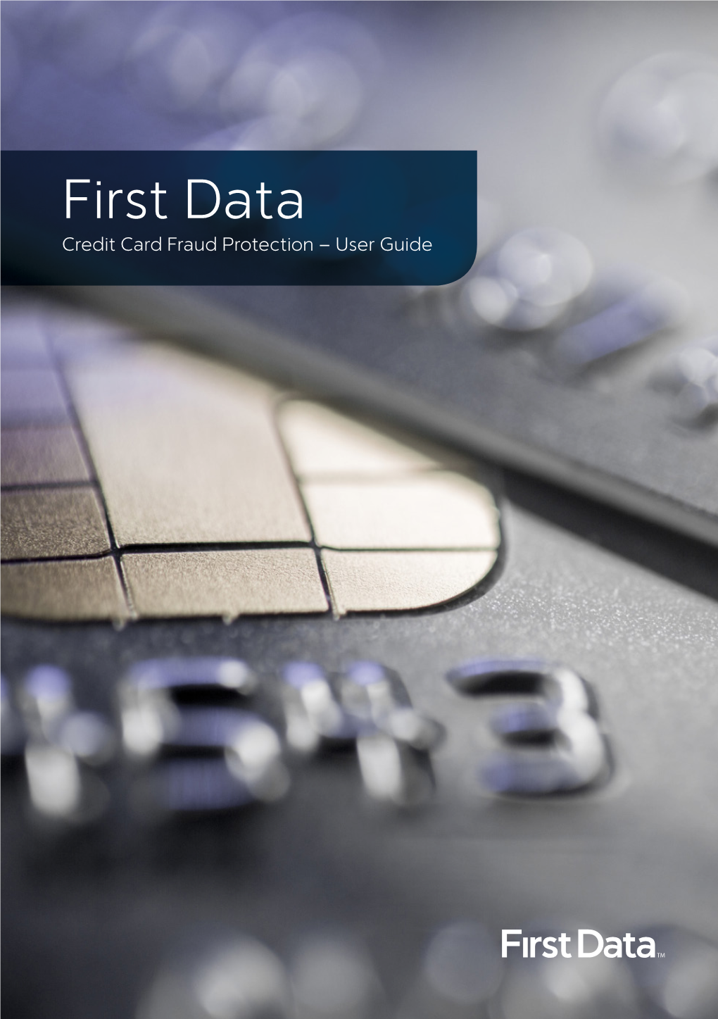 First Data Credit Card Fraud Protection – User Guide Contents: 1 How to Reduce the Risk of Card Present Fraud