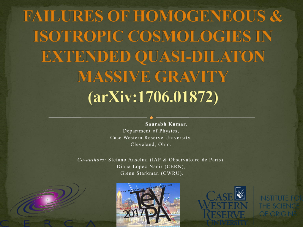 Cosmological Solutions from Quasi-Dilaton Massive Gravity