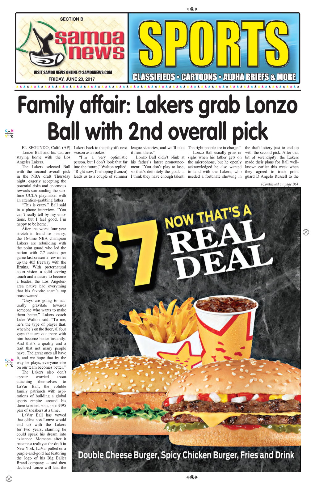 Family Affair: Lakers Grab Lonzo