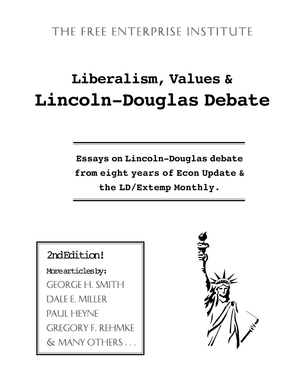 Lincoln-Douglas Debate