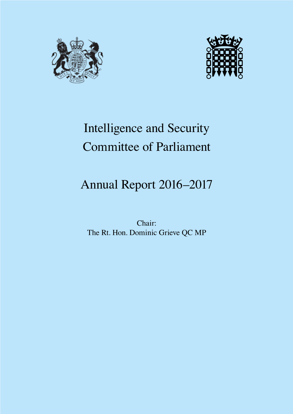 Intelligence and Security Committee of Parliament