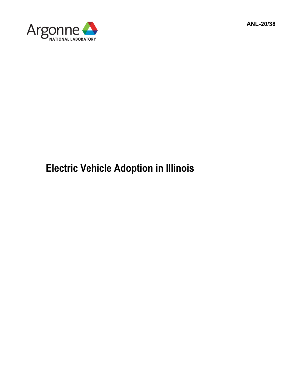 Electric Vehicle Adoption in Illinois