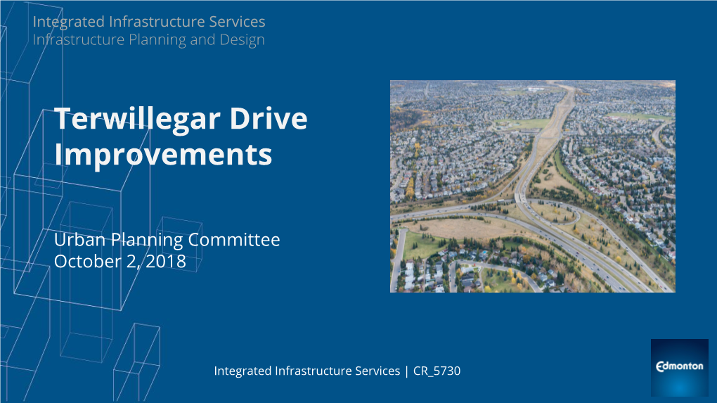 Terwillegar Drive Improvements