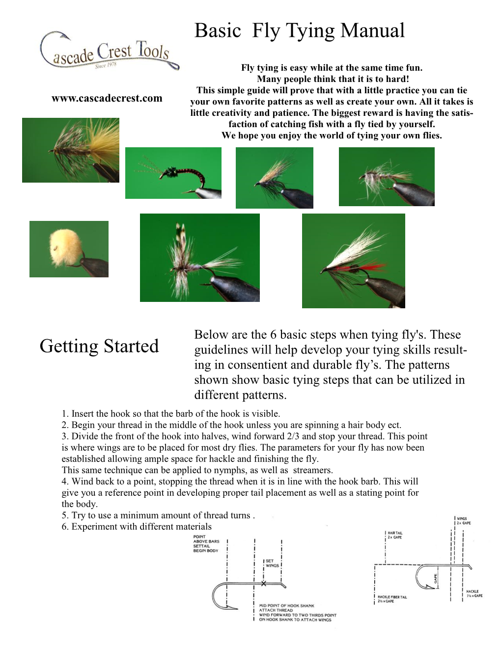 Basic Fly Tying Manual