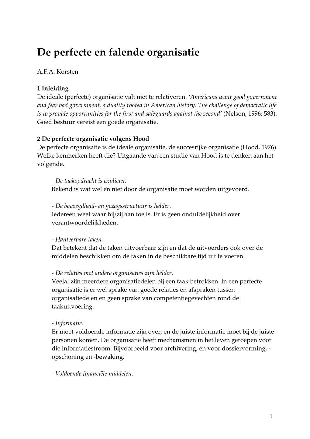 De Perfecte Organisatie.Pdf