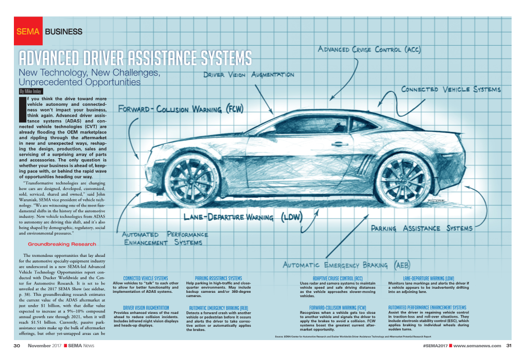 Advanced Driver Assistance Systems