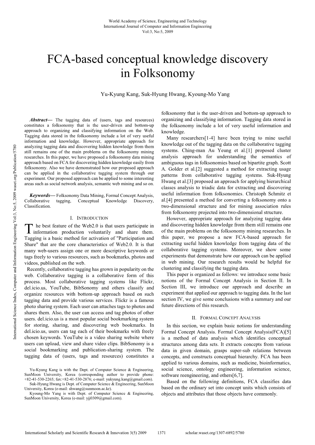 FCA-Based Conceptual Knowledge Discovery in Folksonomy