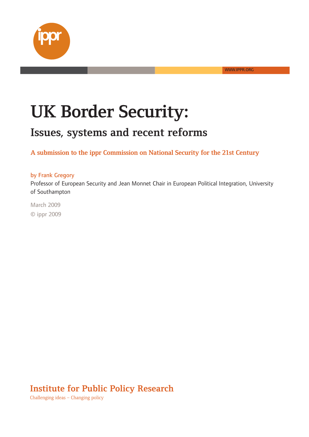 UK Border Security