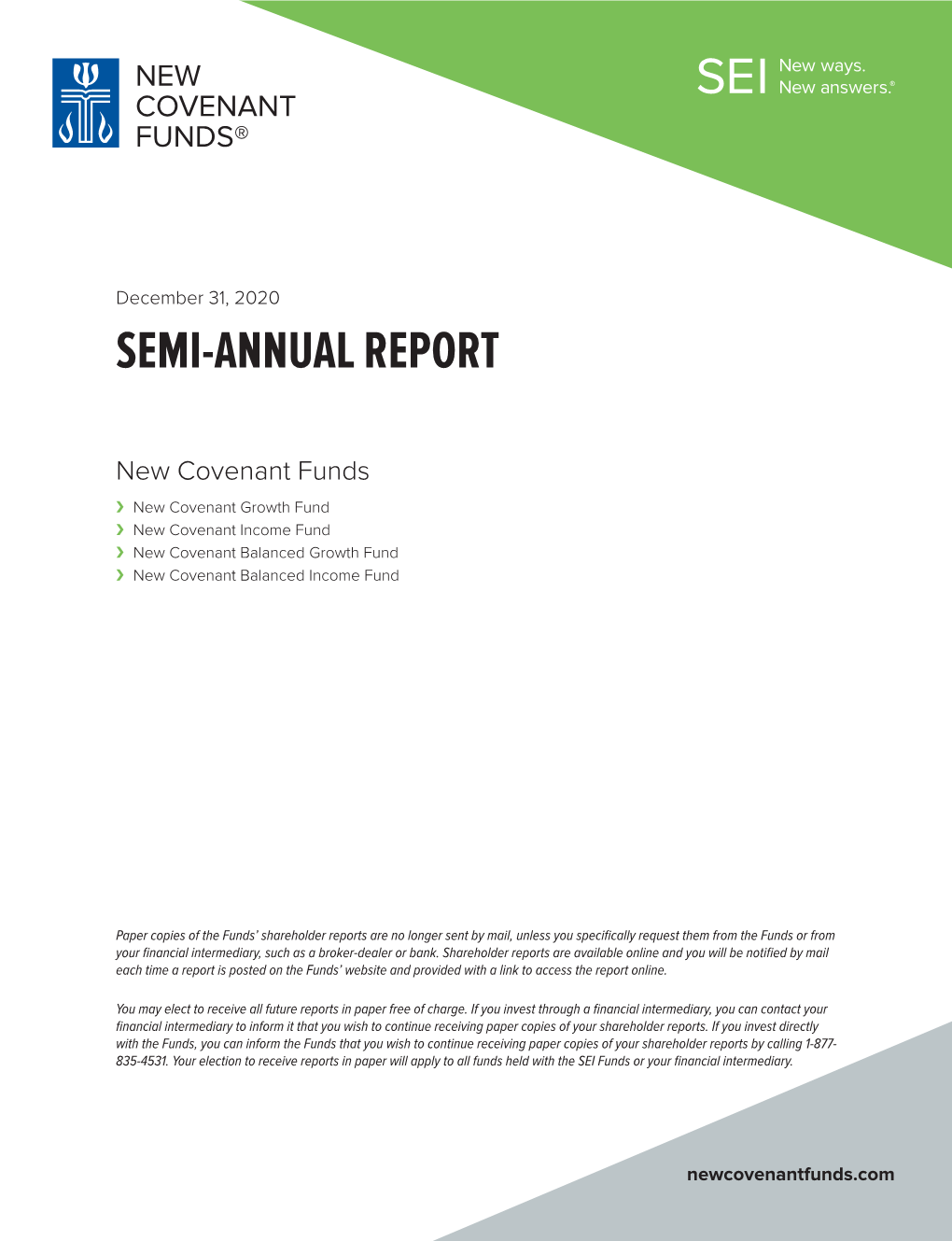 Semi-Annual Report