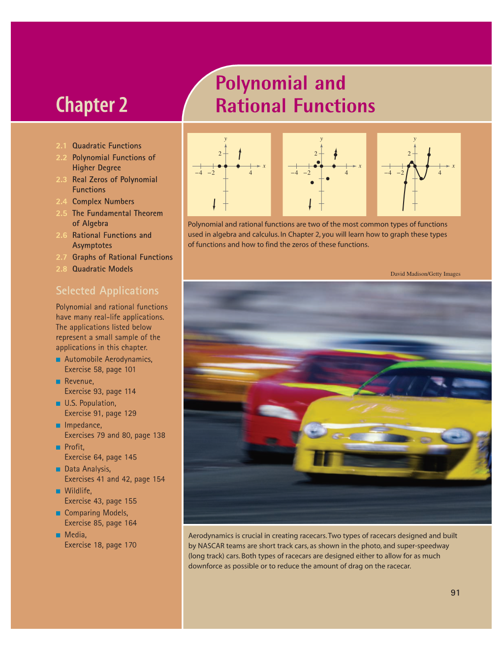 Real Zeros of Polynomial Functions