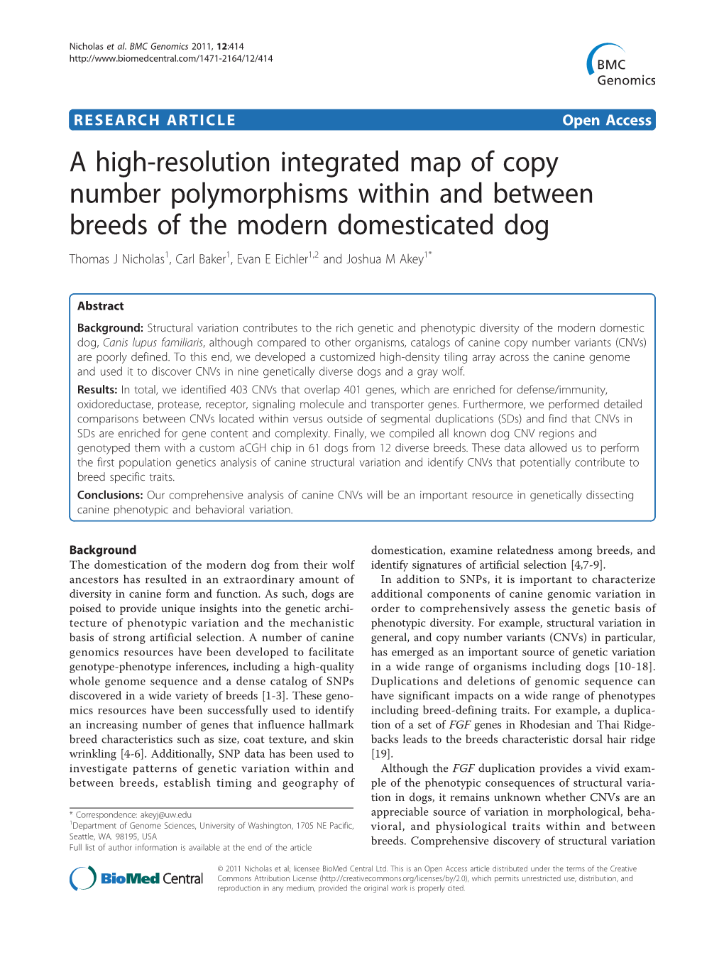 A High-Resolution Integrated Map of Copy Number Polymorphisms Within