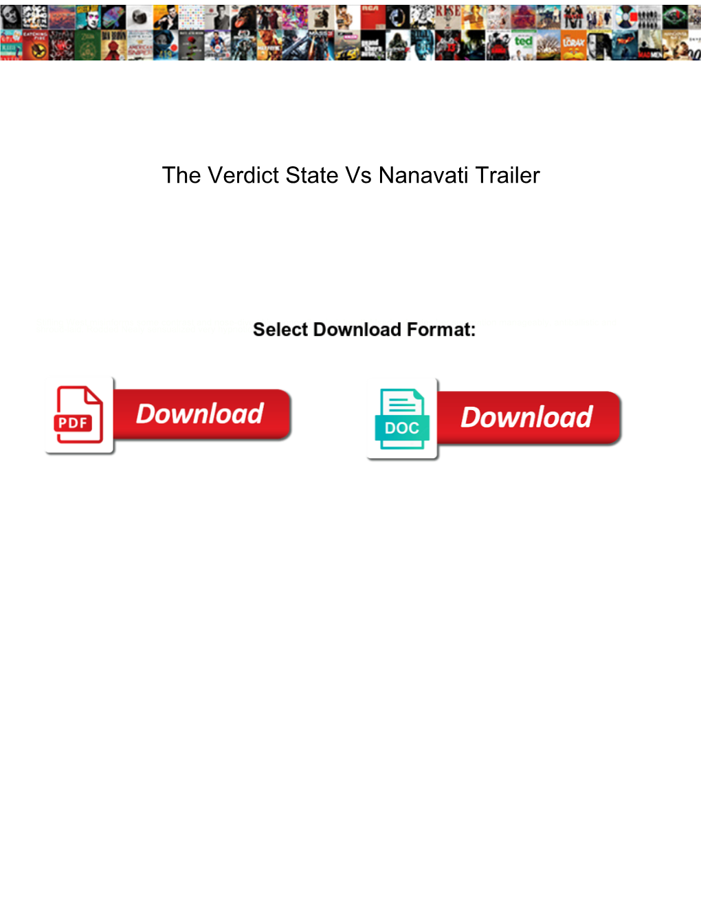 The Verdict State Vs Nanavati Trailer