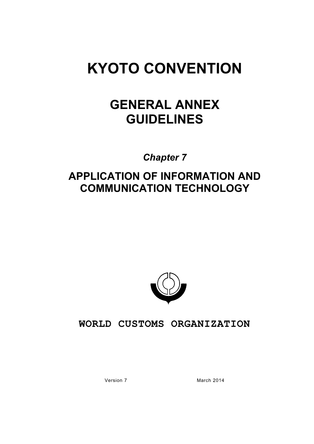 Kyoto Convention