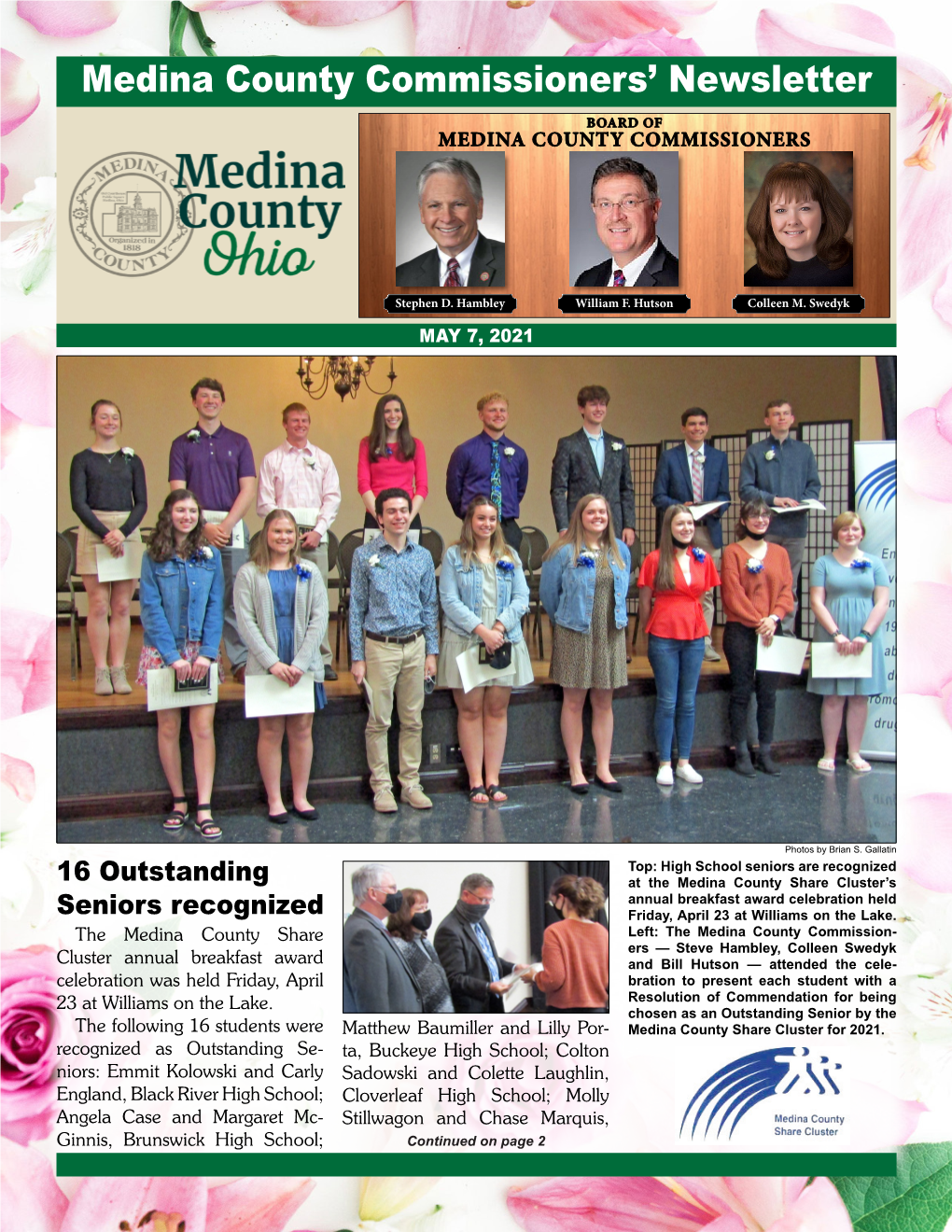 Medina County Commissioners' Newsletter