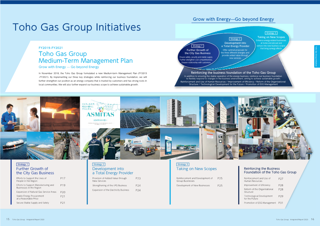 Toho Gas Group Initiatives[PDF:3.39MB]