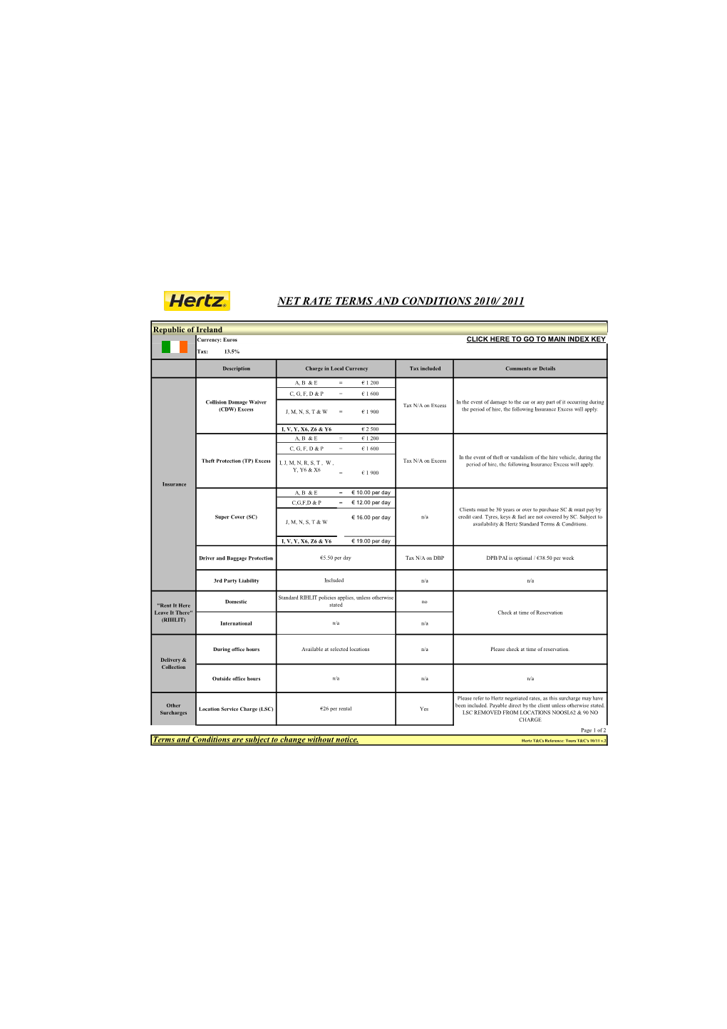 WEB Europe T&Cs 2010-11 V.2 Finalised