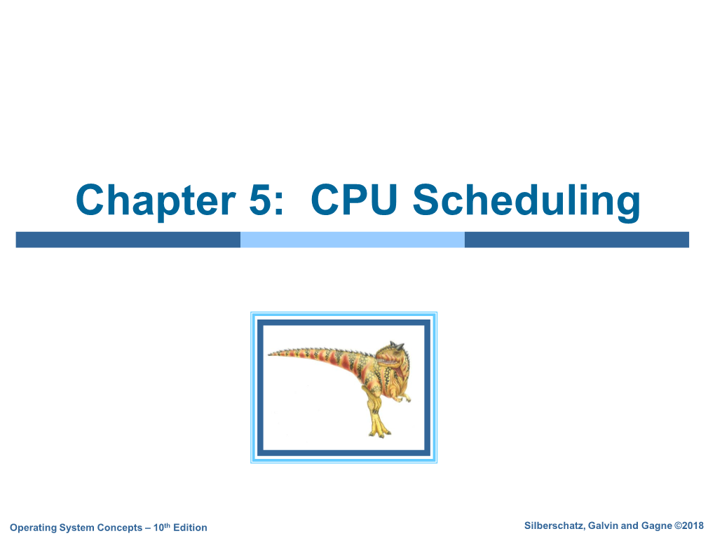 CPU Scheduling