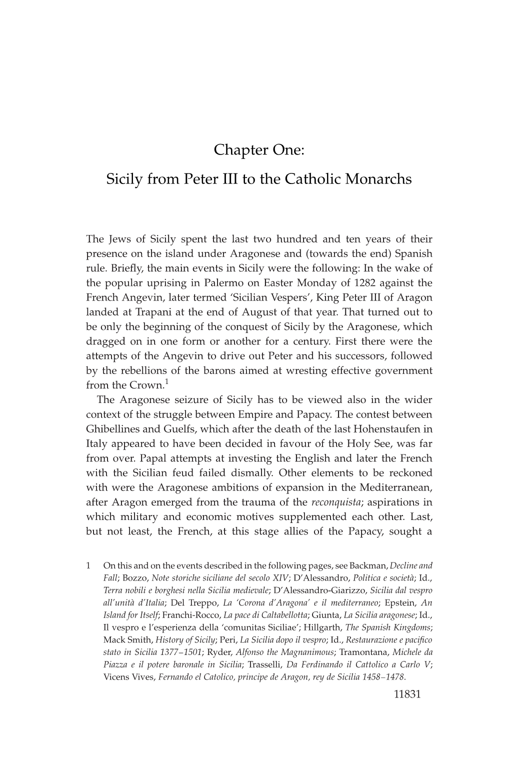 Sicily from Peter III to the Catholic Monarchs