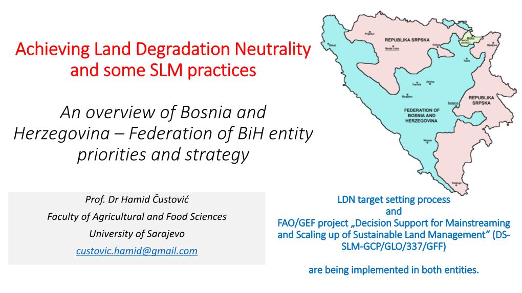 Identifying Entry Points for Potential Livestock Projects for The