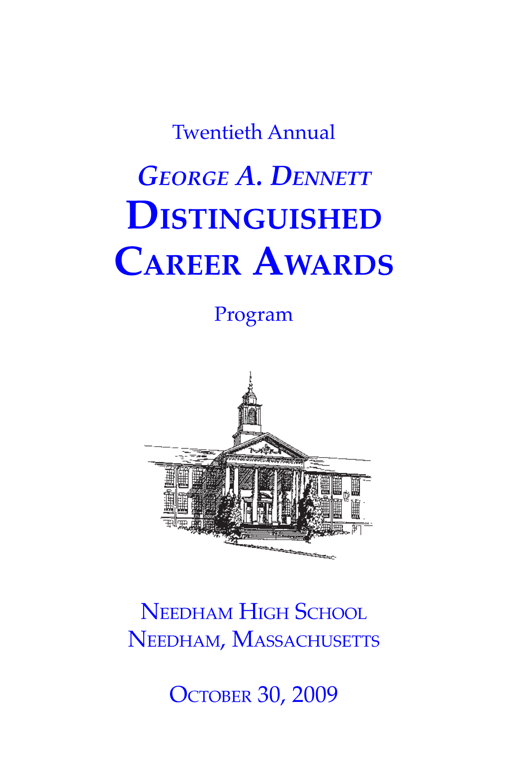 Distinguished Career Awards