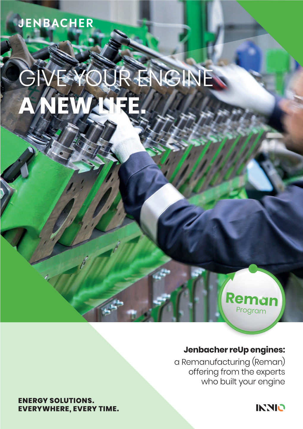 Jenbacher Reup Engines: a Remanufacturing (Reman) Offering from the Experts Who Built Your Engine