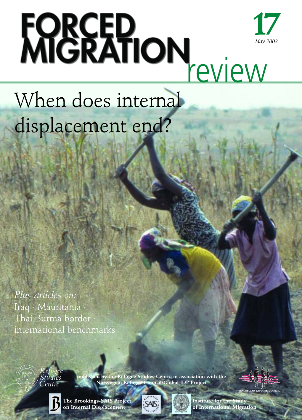 When Does Internal Displacement End?